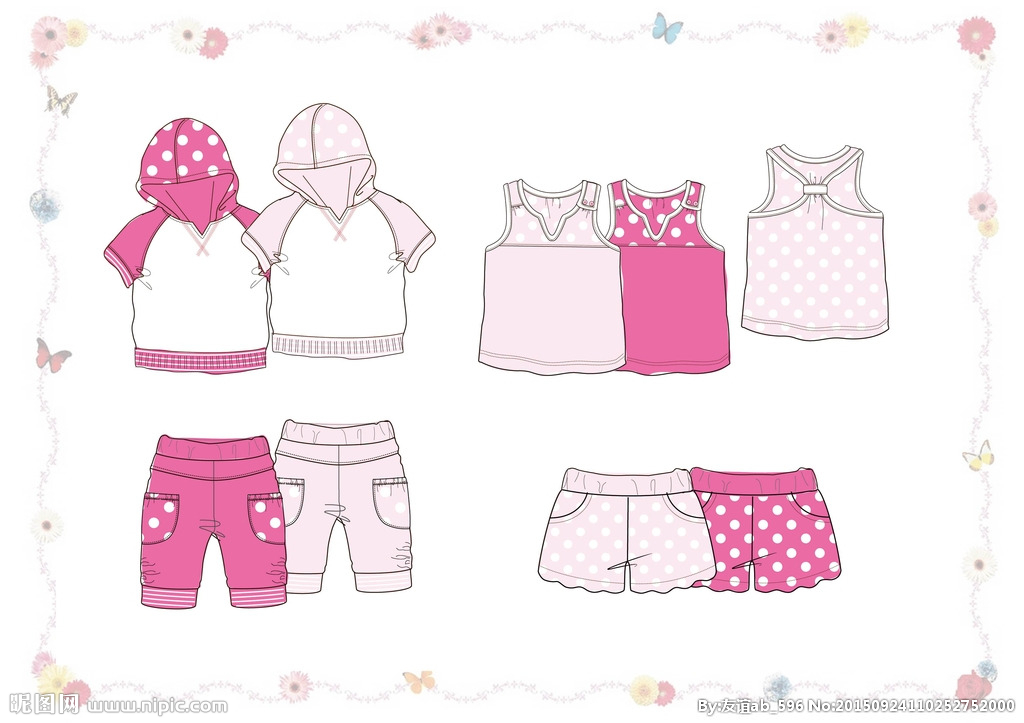 童装设计图 灵感、流程与设计图库的价值